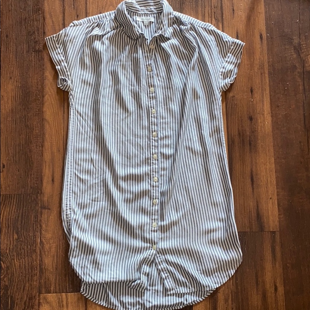 MADEWELL / XXS Button Down Dress